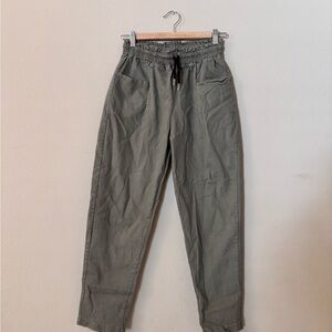 Army/Olive Green Cargo Style Joggers